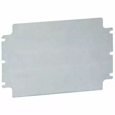 Plaque pleine acier - pour bo�tier industriel Atlantic IP 66 200x400 mm (035666)