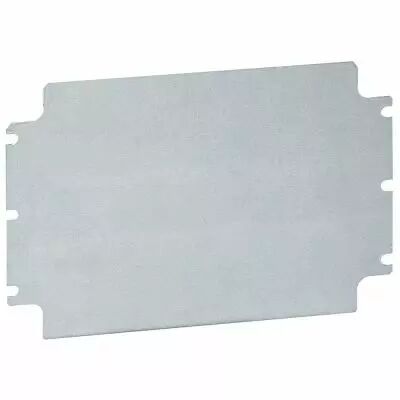 Plaque pleine acier - pour bo�tier industriel Atlantic IP 66 200x600 mm (035671)