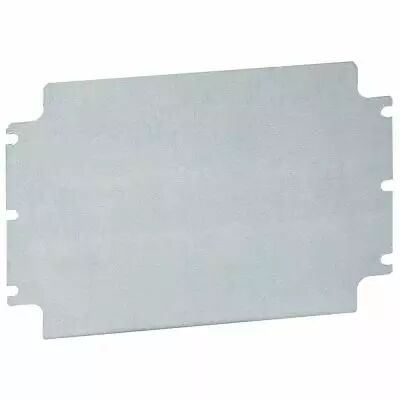 Plaque pleine acier - pour bo�tier industriel Atlantic IP 66 300x500 mm (035670)
