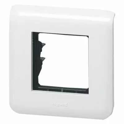 Plaque Prog Mosaic - 2 modules - blanc