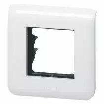Plaque Prog Mosaic - 2 modules - blanc