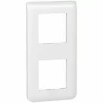 Plaque Prog Mosaic - 2x2 modules - vertical - blanc