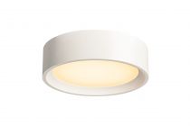 PLASTRA, plafonnier intérieur, blanc, LED, 15W, 3000K, plâtre, variable Triac (148005)