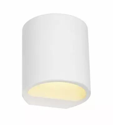 PLASTRA 104, applique int�rieure, blanc, G9/QT14, 42W max, pl�tre (148016)
