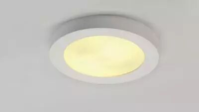 PLASTRA 105, plafonnier int�rieur, blanc, E27, 2x 25W max, pl�tre (148001)