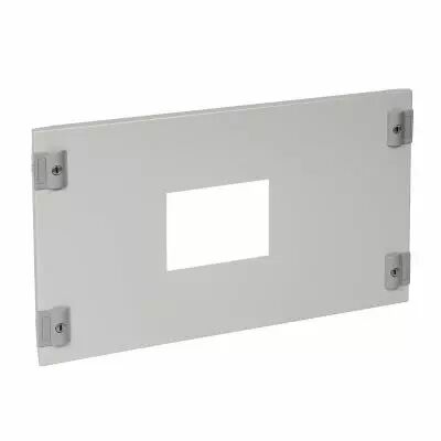 Plastron m�tal XL� 400 - pour 1 DPX 630 avec ou sans diff - horizontal - H 300 (020325)