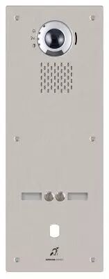 Plat. vid�o enc. 2bp ip/sip, inox,pictos, syn. vocale, b. magn�tique, per. vigik (IXDVF2LV)