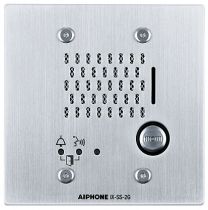 Platine audio encastrée inox 1 bp ip/sip hauteur 120 mm (IXSS2G)