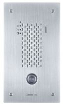Platine audio encastrée inox 1 bp ip/sip hauteur 165 mm (IXSSA)