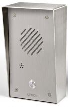 Platine audio inox saillie pour système lem/lef (LEDIA)
