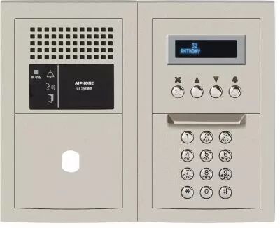 Platine audio modulaire � d�filement & emplacement vigik sans boucle magn�tique (GTBAHSBM)