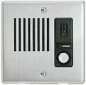 Platine inoxydable encastrable avec un bouton (IEJA)