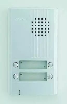 Platine saillie 4 bouton avec Fa�ade aluminium. �paisseur 22mm. (DA4DS)