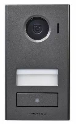 Platine vid�o aluminium inject� saillie pour gamme jv - 2 fils int�gral (JVDV)