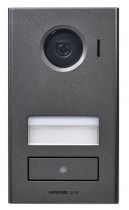Platine vidéo aluminium injecté saillie pour gamme jv - 2 fils intégral (JVDV)
