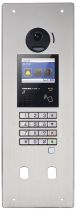 Platine vidéo enc. inox, défilement, nfc, b. mag., double perçage vigik+résident (GTDMBLVND)