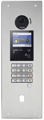 Platine vid�o enc. inox, d�filement, nfc, b. mag., per�age vigik (pr�voir gt4b) (GTDMBLVN)