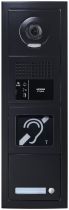 Platine vidéo modulaire, 1 appel, finition noir, BM (GTBVH1PB)