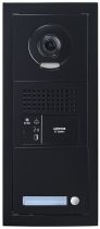 Platine vidéo modulaire, 1 appel, finition noir (GTBVH1PSBMB)