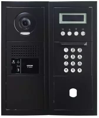 Platine vid�o modulaire, d�filement, finition noir, emplacement Vigik (GTBVHSBMB)