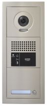 Platine vidéo modulaire 1 bouton d\'appel, 2 modules, sans boucle magnétique (GTBVH1PSBM)