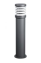 POLO - Borne Ext. IP65 IK07, graphite, E27 70W max., lampe non incl., haut.70cm (3128)