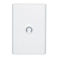 Porte Drivia blanche IP 40 - IK 07 pour coffret réf.4 012 12 - Blanc RAL 9003 (401332)