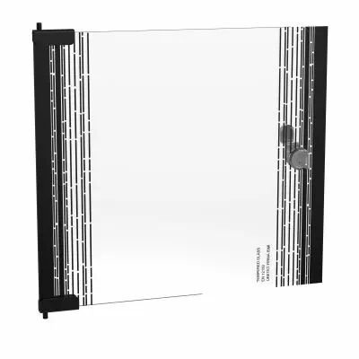 Porte en verre compl�te COFFRET LINKEO 6UX10\  RAL7016 (981090)