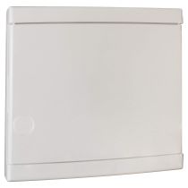 Porte pour coffret 13 modules blanche ( rajout serrure possible) (19084)