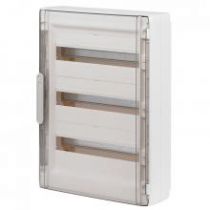 Porte transparente  XL³ 125 - IP 40-IK 09 pour coffret 3 rangées réf. 401 613 (401873)