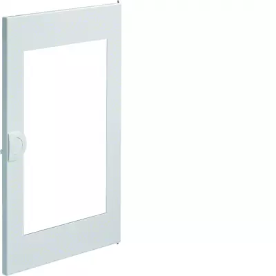 Porte transparente volta 2 - 2 rang�es pour coffret VU24ND PVC poign�e int�gr�e (VZ132N)