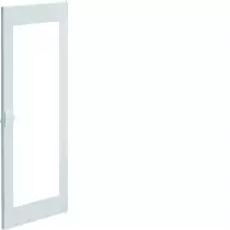 Porte transparente volta 2 - 4 rangées pour coffret VU48ND PVC poignée intégrée (VZ134N)