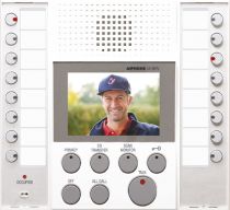 Poste maître vidéo 2x8 lignes Façade blanche (AX8MVW)