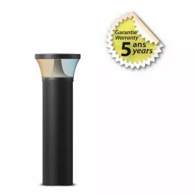 potelet fusain  25w cct (3000�-4000�-5000�) diam 133 x 475 mm noir 5 ans (100342)