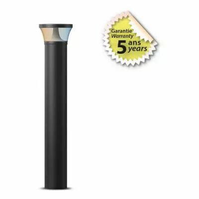 potelet fusain  25w cct (3000�-4000�-5000�) diam 133 x 975 mm noir 5 ans (100343)