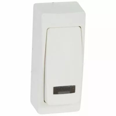 Poussoir � voyant Appareillage saillie complet version �troite (086088)
