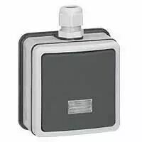 Poussoir � voyant NO+NF 6 A - Plexo 66 monobloc gris - IP66/IK08