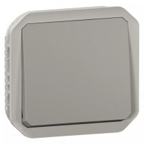poussoir no-nf plexo composable - finition gris (069541l)