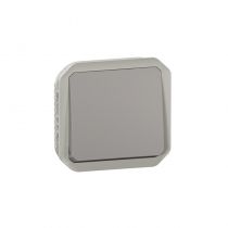 Poussoir NO-NF Plexo composable gris (069541L)