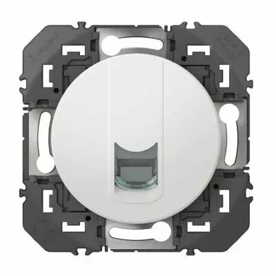 Prise blind�e RJ45 cat5e FTP dooxie finition blanc (600377)
