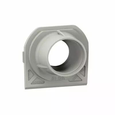 Prise de courant 2x2P+T verticale Plexo composable blanc (069648L)