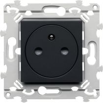 Prise de courant affleurante Essensya 2P+T Anthracite (WE106A)