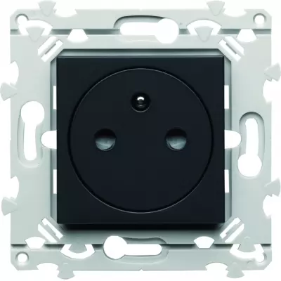 Prise de courant affleurante Essensya 2P+T Anthracite (WE106A)