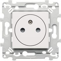 Prise de courant affleurante Essensya 2P+T Pure (WE106)