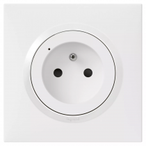 prise de courant connectée dooxie with netatmo 16a 3680w - blanc (600391)