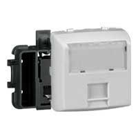 Prise RJ45 Cat.5e FTP 9 contacts appareillage saillie composale - blanc (086161)