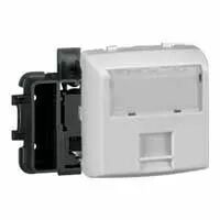Prise RJ45 cat&eacute;gorie5e UTP Appareillage saillie composable - blanc (086159)
