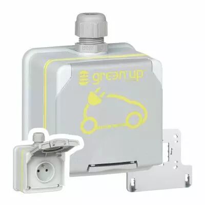 Prise saillie Green\'up Access pour v�hicule �lectrique - Modes 1 ou 2 - IP66 IK08 - 16A 230V (090471)