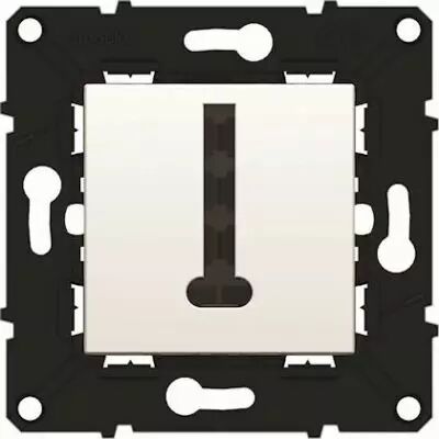 Prise t�l�phone Espace blanc (64040)