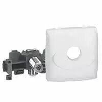 Prise t�l�vision appareillage saillie composable - type \'\'F\'\' - blanc